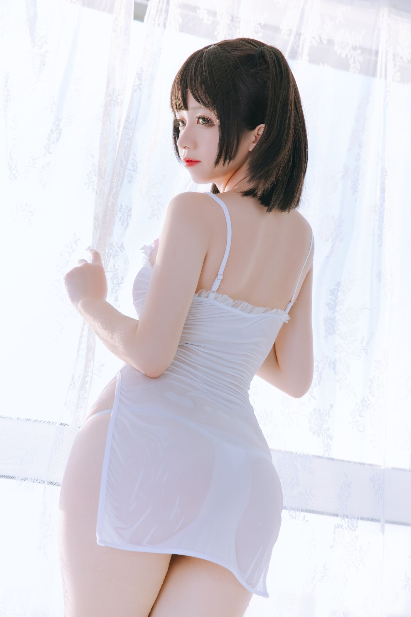 日奈娇 NO.043 湿身小白裙[70P]插图6